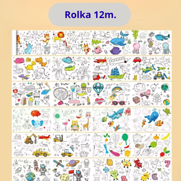 Malowajka BabyLou - 3 metry, 6 metrów lub 12 metrów do wyboru!