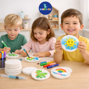 Piankopuchy BabyLou - magicznie rosnące pianki 3D do malowania!